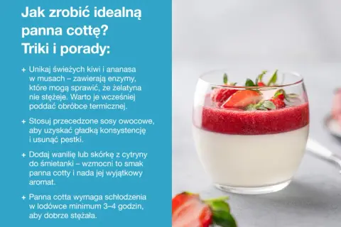 Panna cotta: Lodówka czy zamrażarka? Sekrety idealnej konsystencji