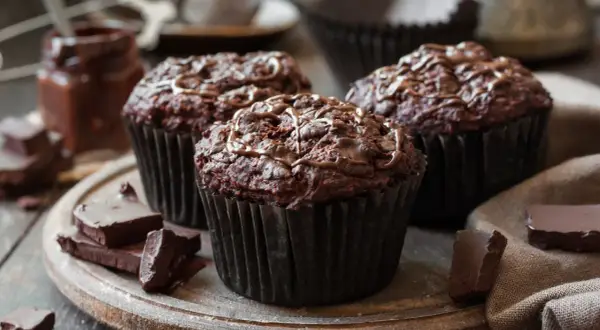 Jak zrobić idealne babeczki brownie? Ciągnące i chrupiące!