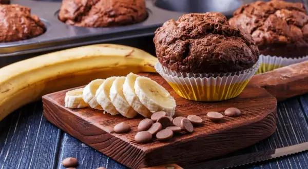 Ciemne banany? Zrób pyszne babeczki zero waste! Mój przepis