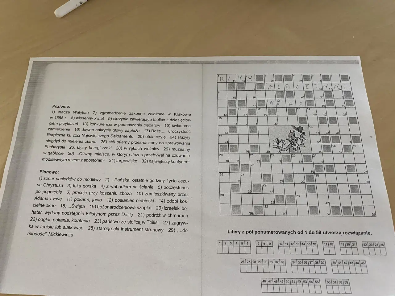 Rozwiązanie krzyżówki: ciastko jak suwak i inne pyszności