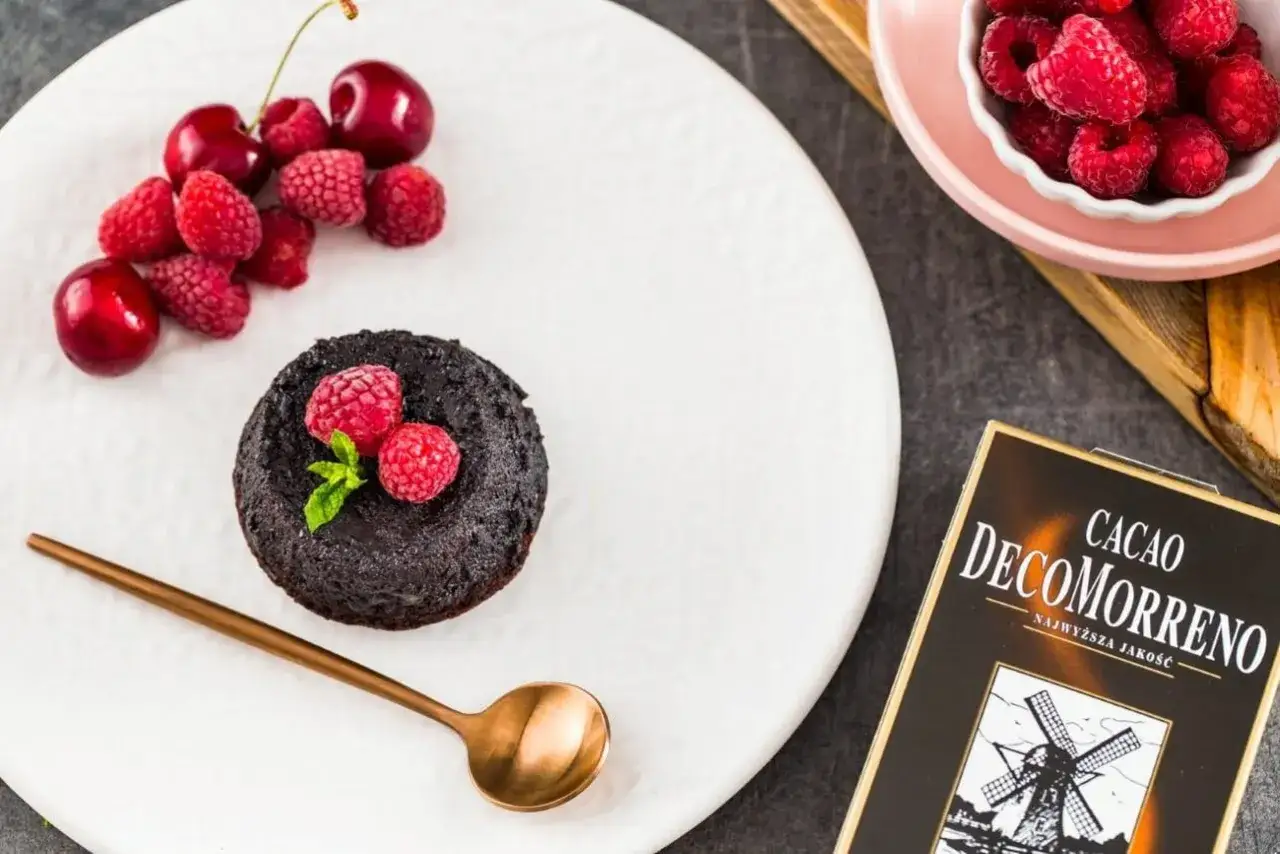 Składniki na lava cake