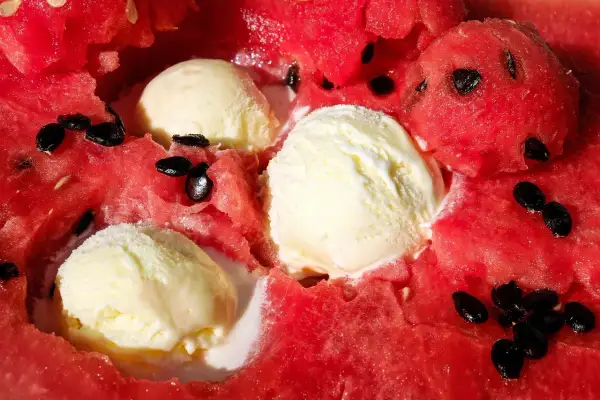 Lody śnieżka prl w arbuza, smak dzieciństwa.